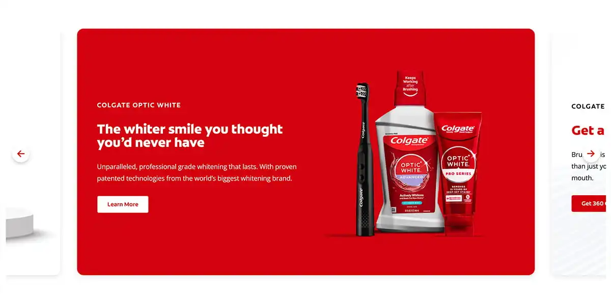 Colgate website